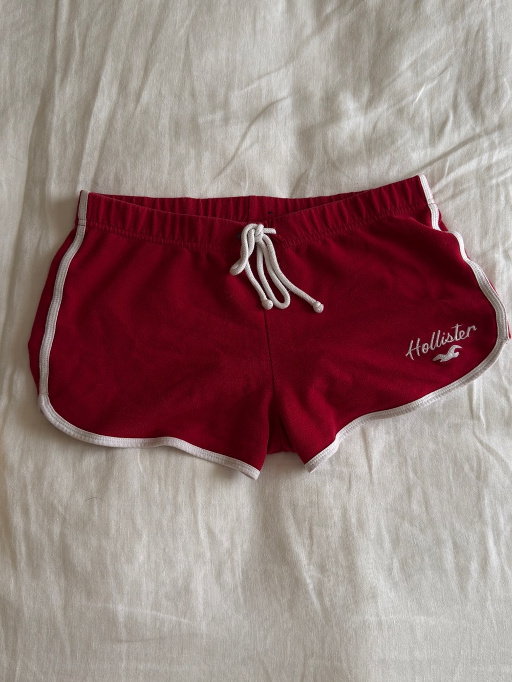 Hollister Co. size Small Women's dark Red Drawstring Shorts
